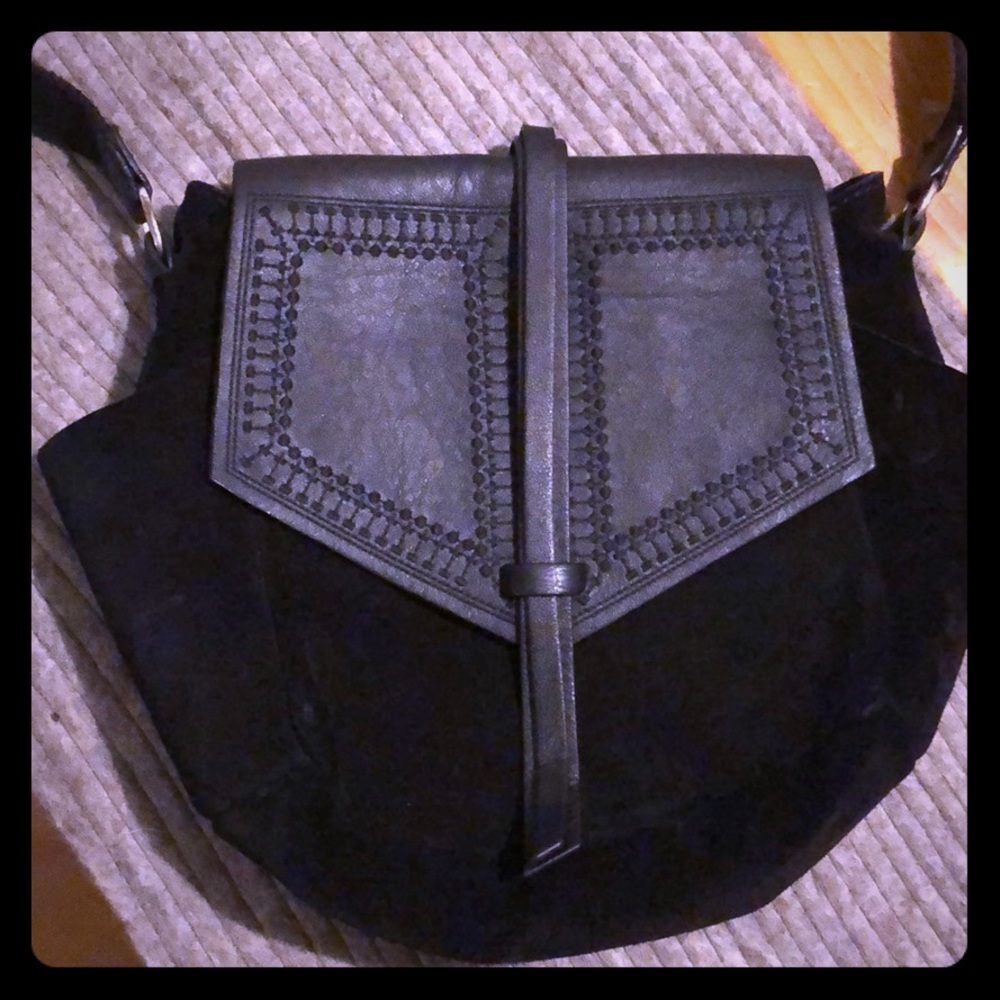 Isabel Marant Black Suede Bag